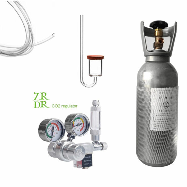 CO2 Cylinder 4 Ltr Kit with ZRDR Dual Gauge