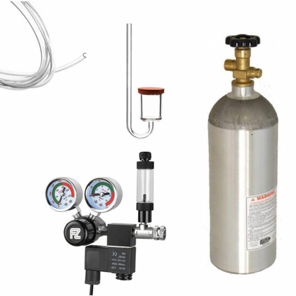CO2 Aluminium Cylinder 5Ltr with Fzone Regulator