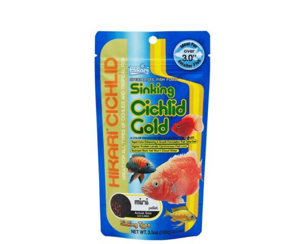 Hikari Cichlid Gold Sinking Mini 100gm