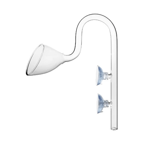 Glass Lily Pipe Out 17mm