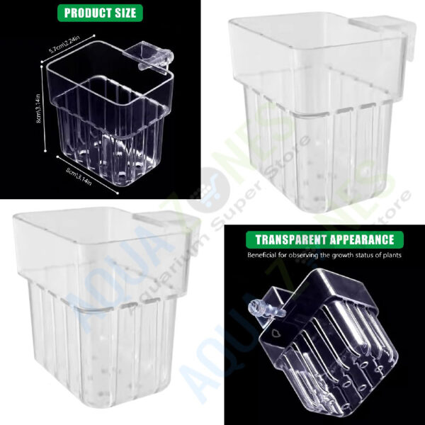 Plant Holder for Aquarium | 2Pcs