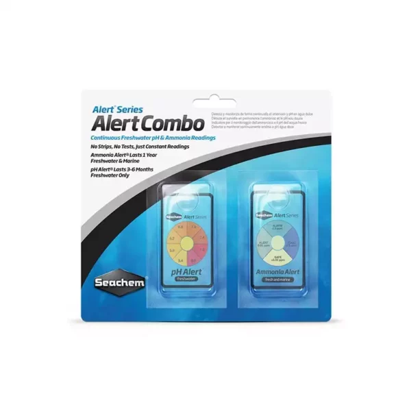 Seachem Alert Combo Pack (Ph + Ammonia) 1 Year – New!