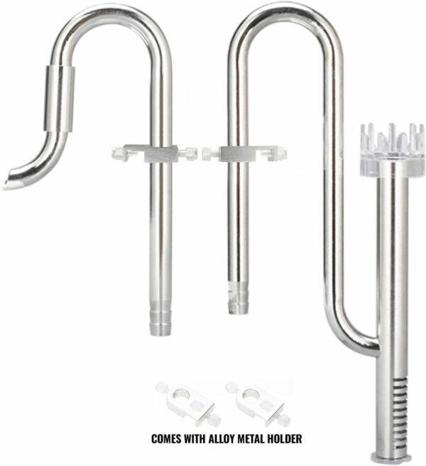 ZRDR Stainless Steel Lily Pipe with Surface Skimmer 17mm