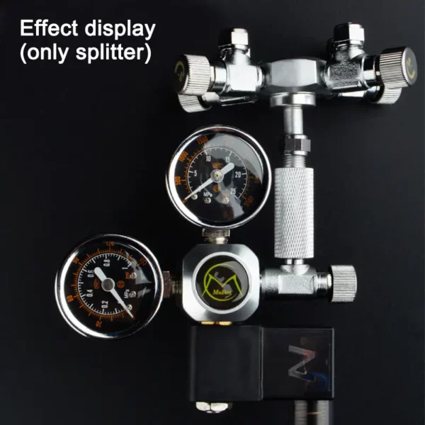 Mufan CO2 Splitter with needle Valve | 2 Way | 3 Way | 4 Way | 6 Way