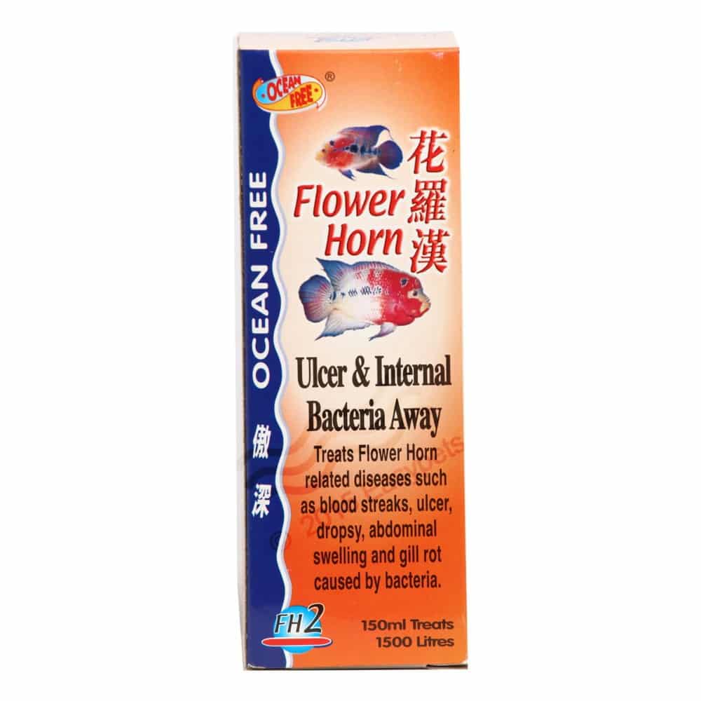OceanFree Flower Horn Ulcer and Internal bacteria away (FH2) |150ml