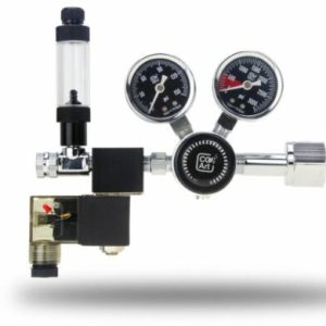 CO2Art PRO SE Series – CO2 Dual Stage Regulator with Solenoid