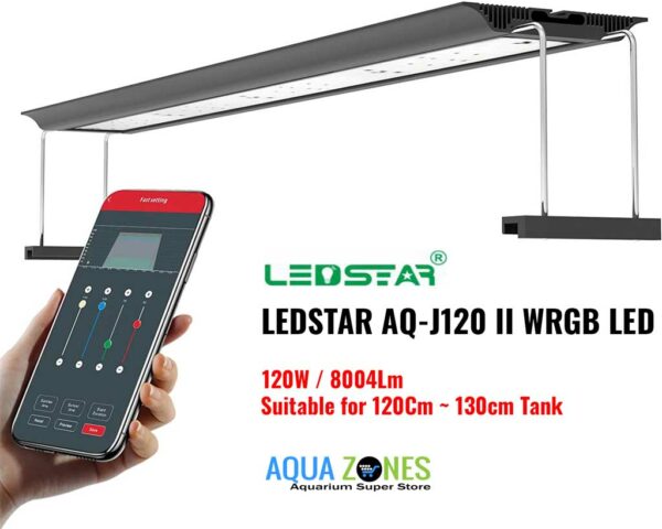 LEDSTAR AQ-J120 II RGB+W LED | 120Cm~130cm Tank