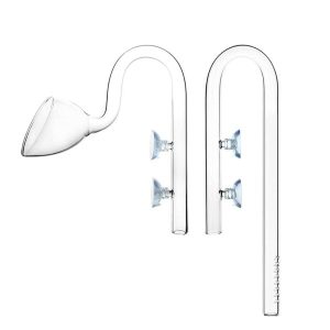 Glass Lily Pipe In and Out Set 13mm