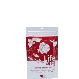 Life Aayu Red Fish Food – Small | 100gm