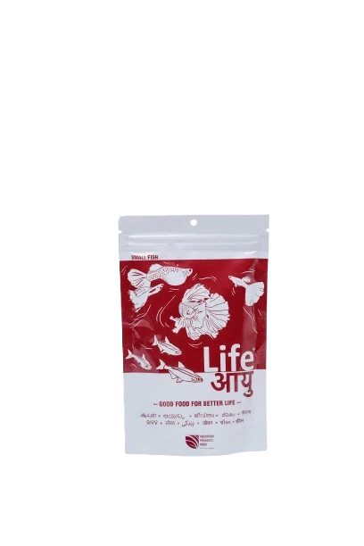 Life Aayu Red Fish Food – Small | 100gm