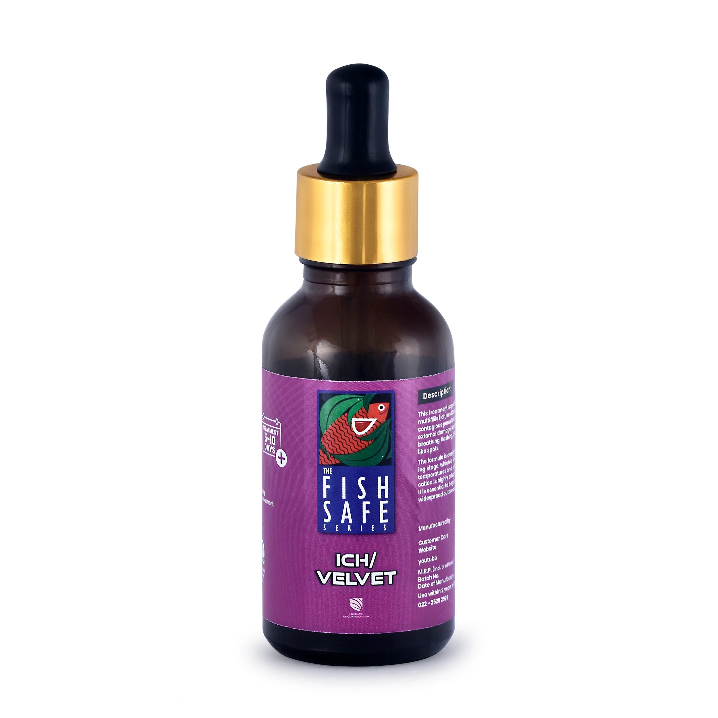 ICH / Velvet Cure | White Spot + Velvet Disease Remedy | 30ml